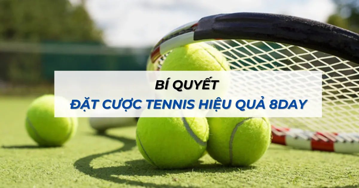 Bí Quyết Đặt Cược Tennis Hiệu Quả 8day - Tăng Tỷ Lệ Thắng